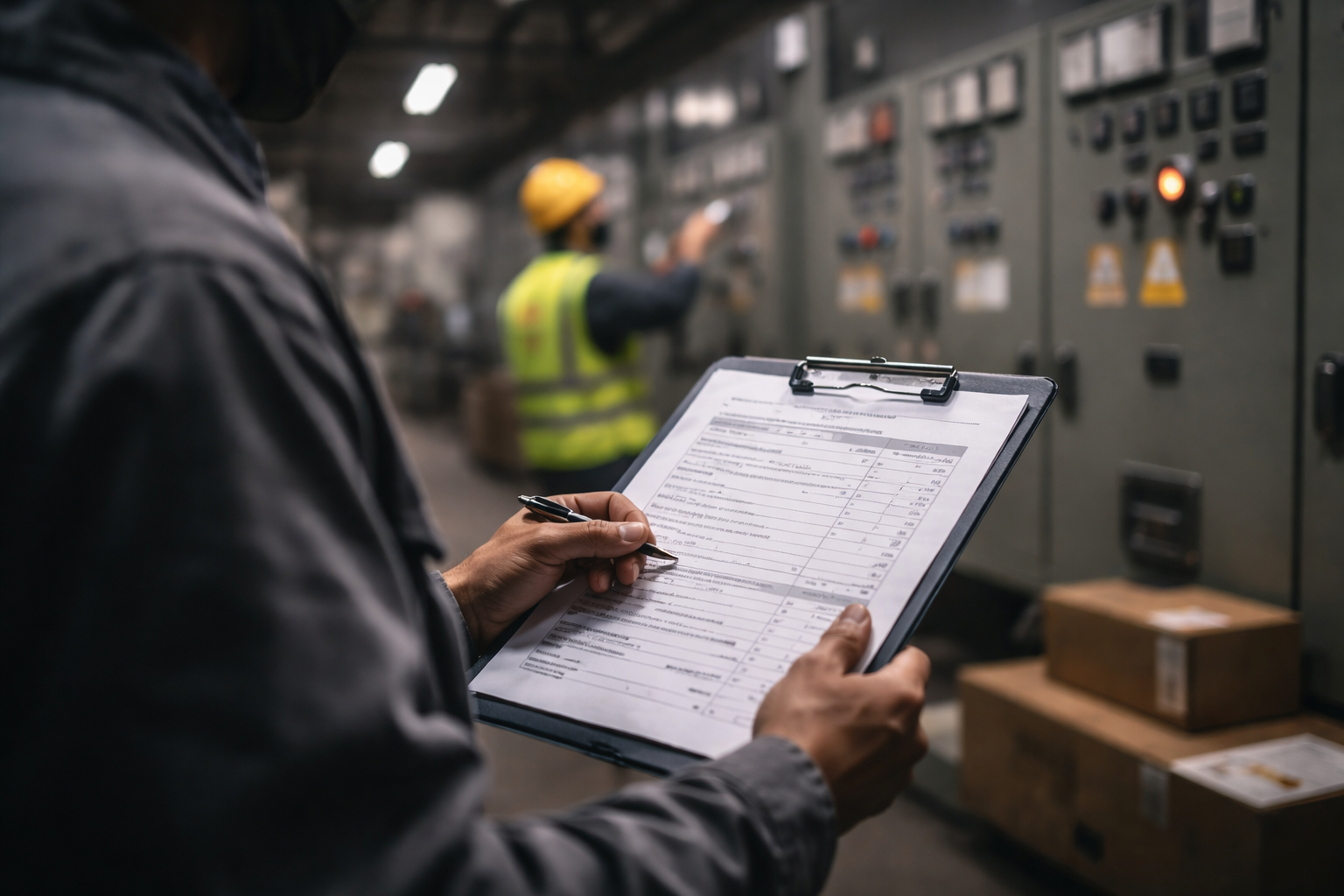 Operations and compliance paperwork